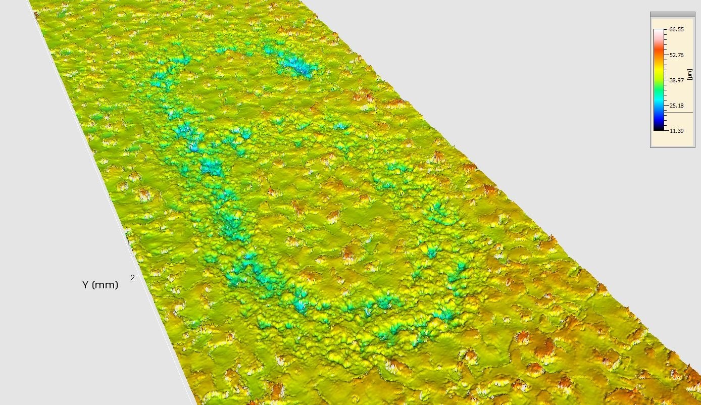 2.jpg - 【工業精密量測】以 confocal 掃描的方式量測雷射刻字的深度