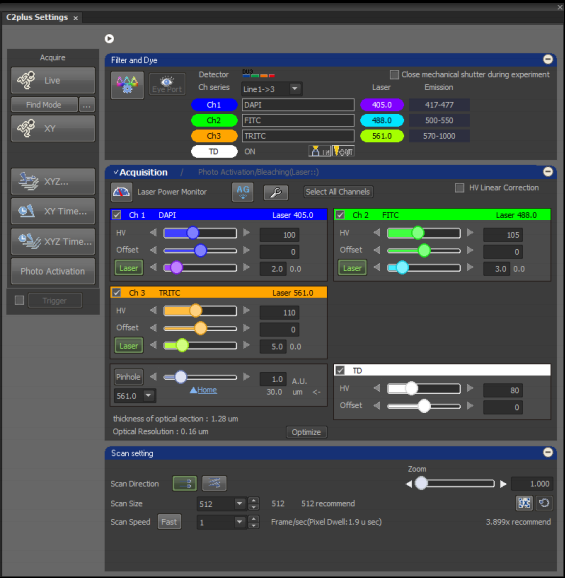 NIS - Elements AR / BR / D 影像擷取分析軟體