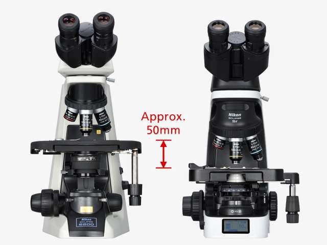 Si-vs-coventional2b_ab3ff6800edc21b421940c6f13047851.jpg - Nikon ECLIPSE Si 臨床級正立顯微鏡