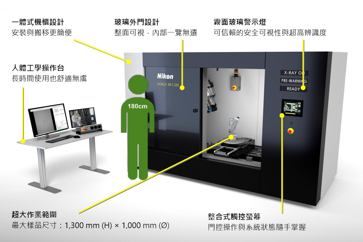 【Nikon】VOXLS 30 系列 - X Ray 電腦斷層掃描(CT)系統